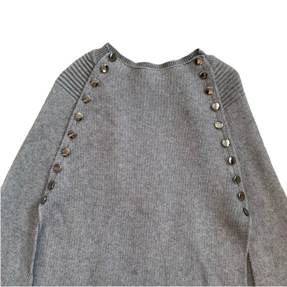 NWT Crosstree Lane Ribbed Military Poncho OS - Picture 5 of 7